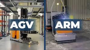 واقعاً کدام ربات برای انبارها بهتر است؟ AGV یا ARM؟